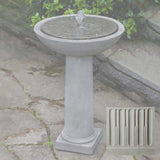 Campania Cirrus Birdbath Fountain - FT-246