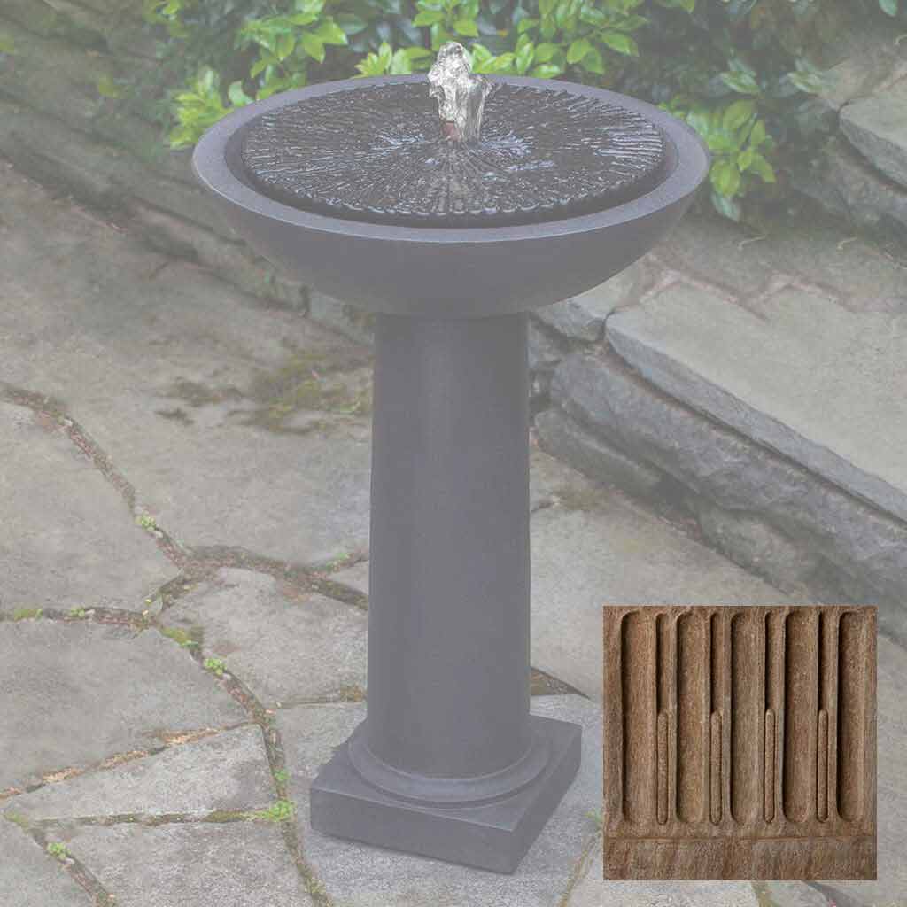 Campania Equinox Birdbath Fountain - FT-247