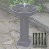 Campania Equinox Birdbath Fountain - FT-247