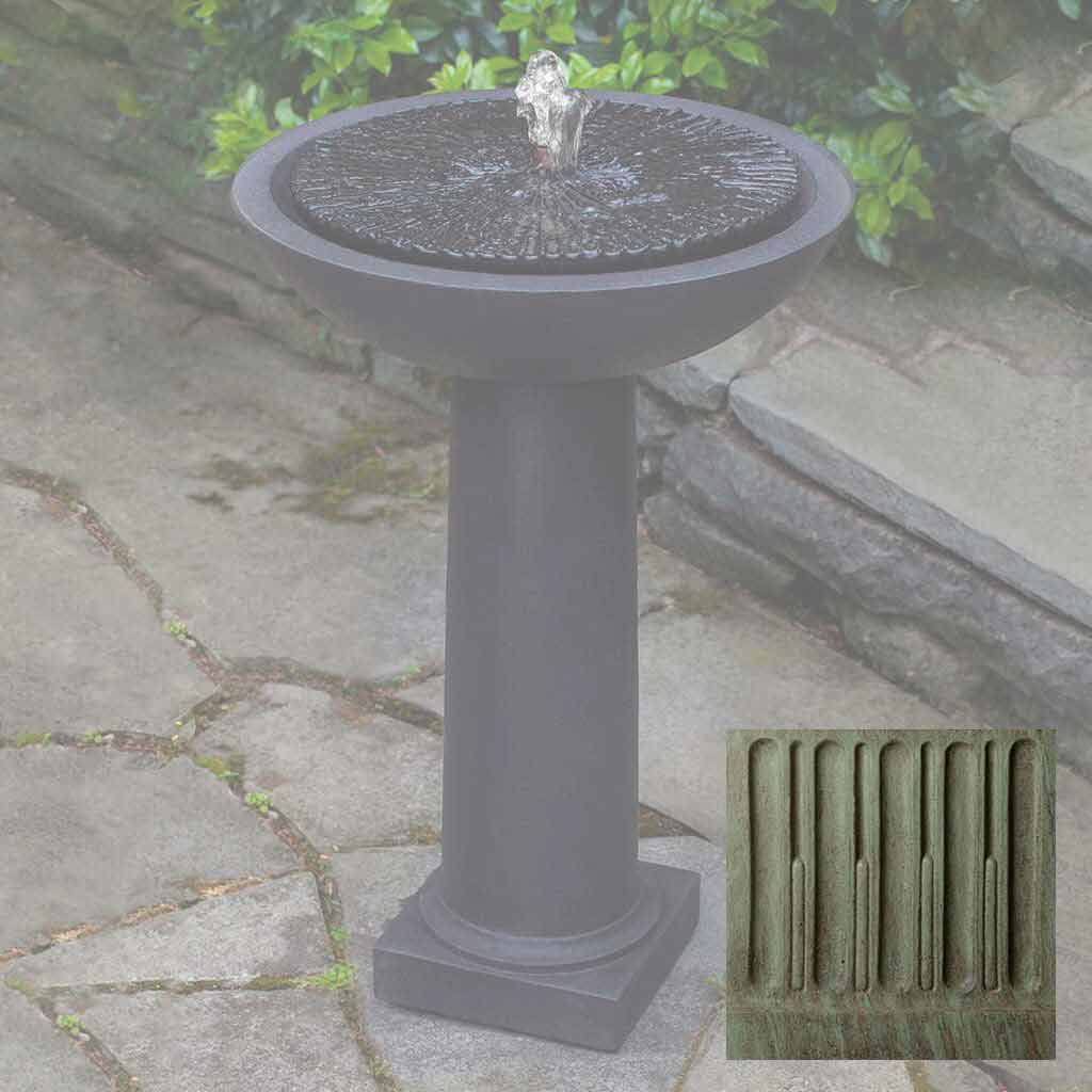 Campania Equinox Birdbath Fountain - FT-247