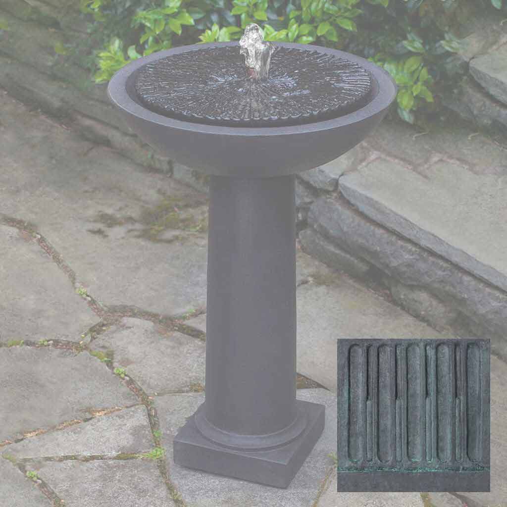Campania Equinox Birdbath Fountain - FT-247