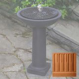 Campania Equinox Birdbath Fountain - FT-247