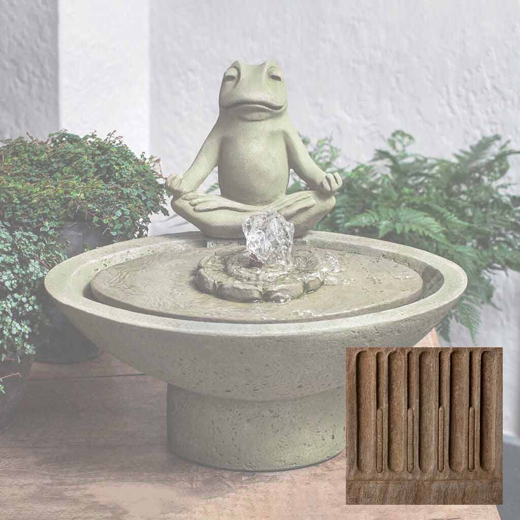 Campania Garden Terrace Meditation Fountain - FT-259