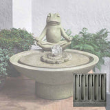 Campania Garden Terrace Meditation Fountain - FT-259