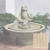 Campania Garden Terrace Meditation Fountain - FT-259