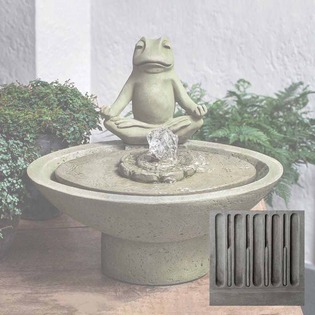 Campania Garden Terrace Meditation Fountain - FT-259
