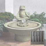 Campania Garden Terrace Meditation Fountain - FT-259