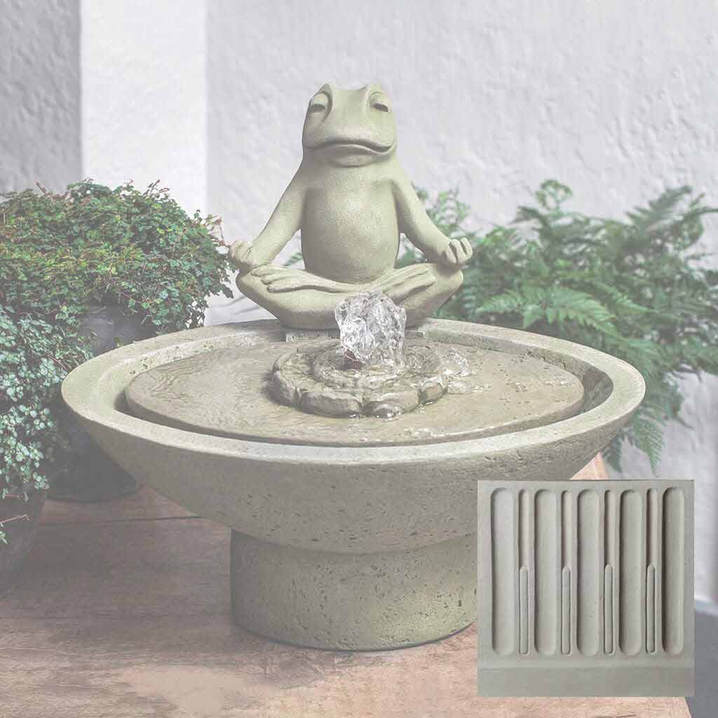 Campania Garden Terrace Meditation Fountain - FT-259