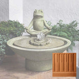 Campania Garden Terrace Meditation Fountain - FT-259