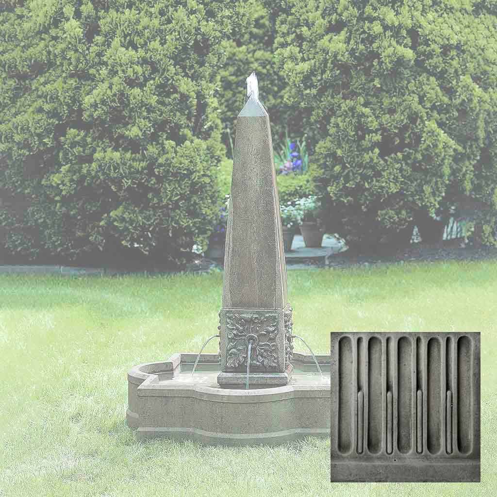 Campania Palazzo Obelisk Fountain - FT-29