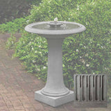 Campania Camellia Birdbath Fountain - FT-311