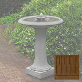 Campania Camellia Birdbath Fountain - FT-311