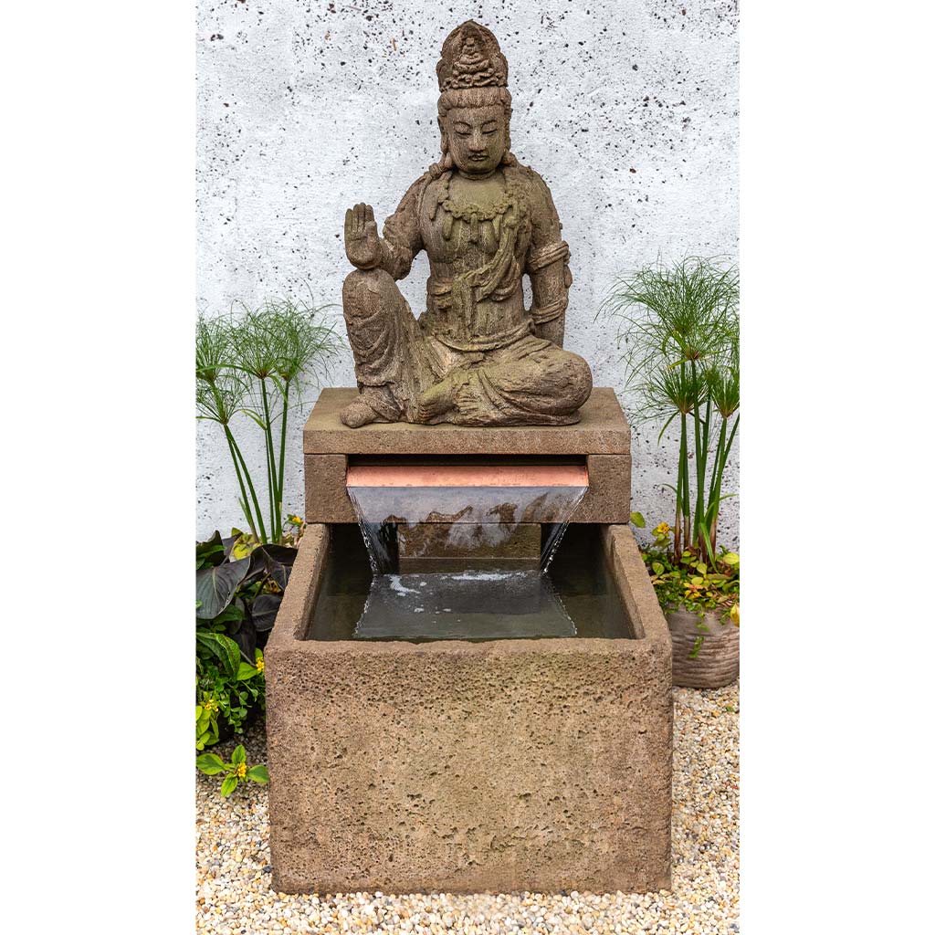 Campania Antique Quan Yin Buddha Fountain - FT-330