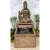 Campania Antique Quan Yin Buddha Fountain - FT-330