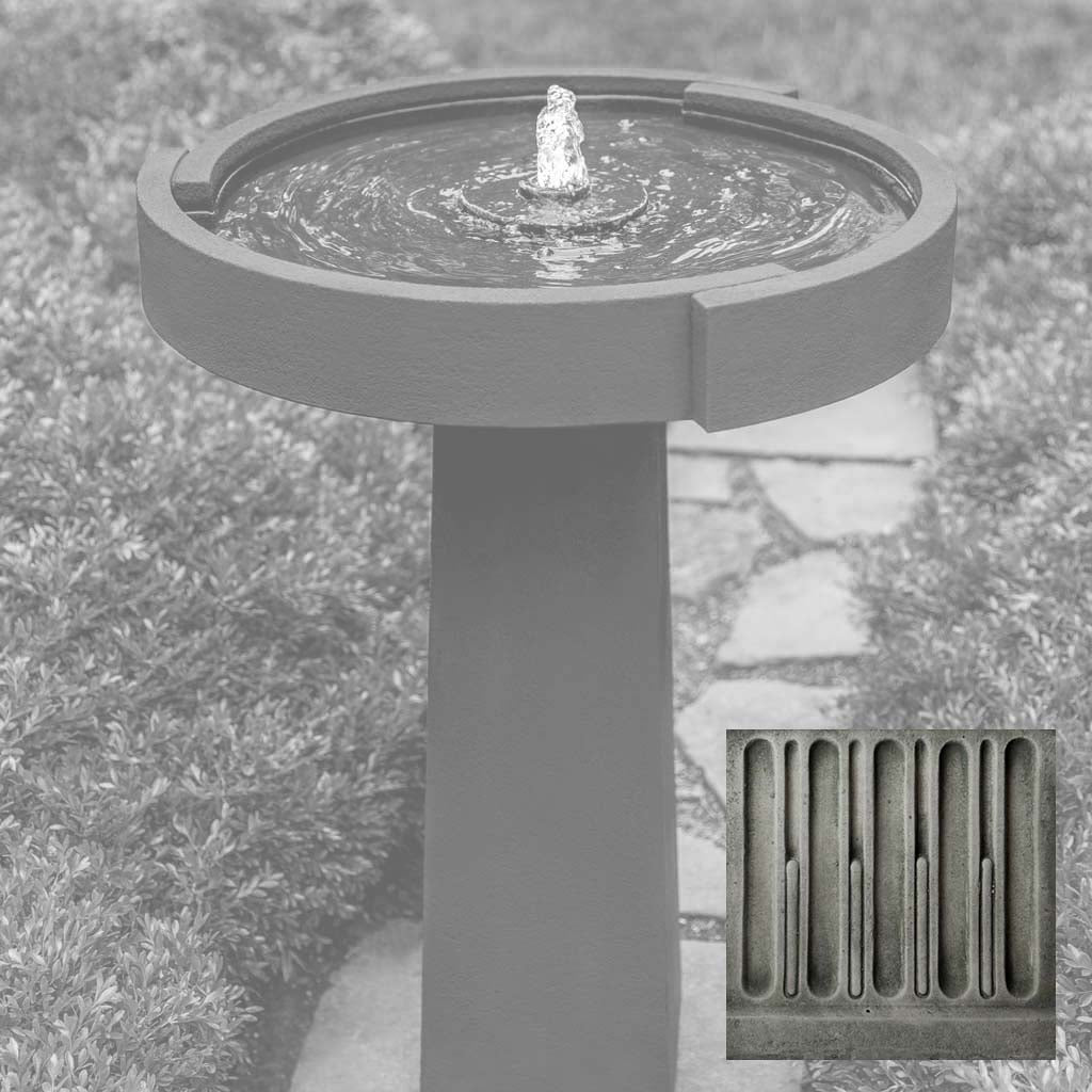 Campania Concept Birdbath Fountain - FT-336