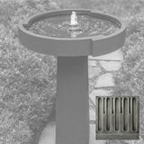 Campania Concept Birdbath Fountain - FT-336