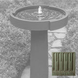 Campania Concept Birdbath Fountain - FT-336