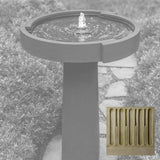 Campania Concept Birdbath Fountain - FT-336