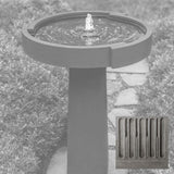 Campania Concept Birdbath Fountain - FT-336