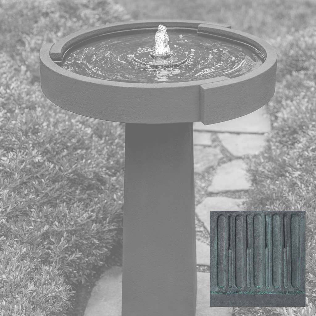 Campania Concept Birdbath Fountain - FT-336