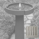 Campania Concept Birdbath Fountain - FT-336