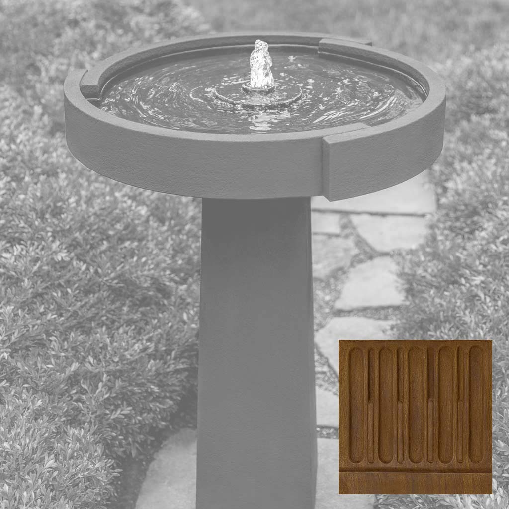 Campania Concept Birdbath Fountain - FT-336