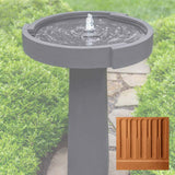 Campania Concept Birdbath Fountain - FT-336
