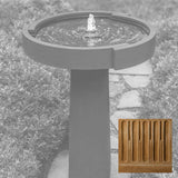 Campania Concept Birdbath Fountain - FT-336