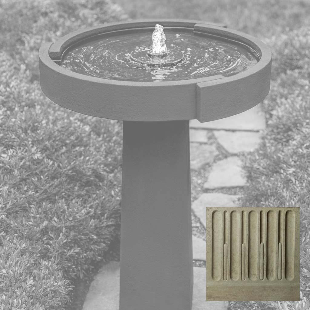 Campania Concept Birdbath Fountain - FT-336