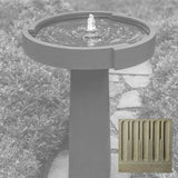 Campania Concept Birdbath Fountain - FT-336