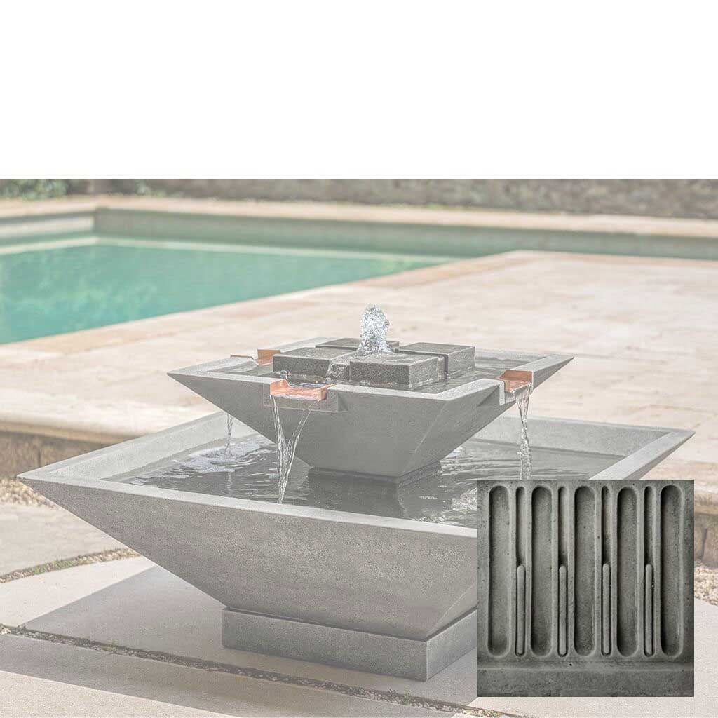 Campania Facet Fountain - FT-347