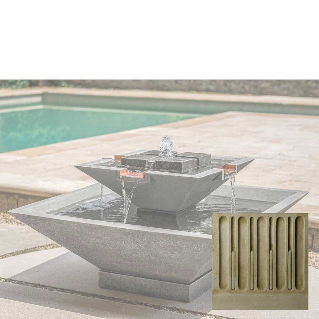 Campania Facet Fountain - FT-347