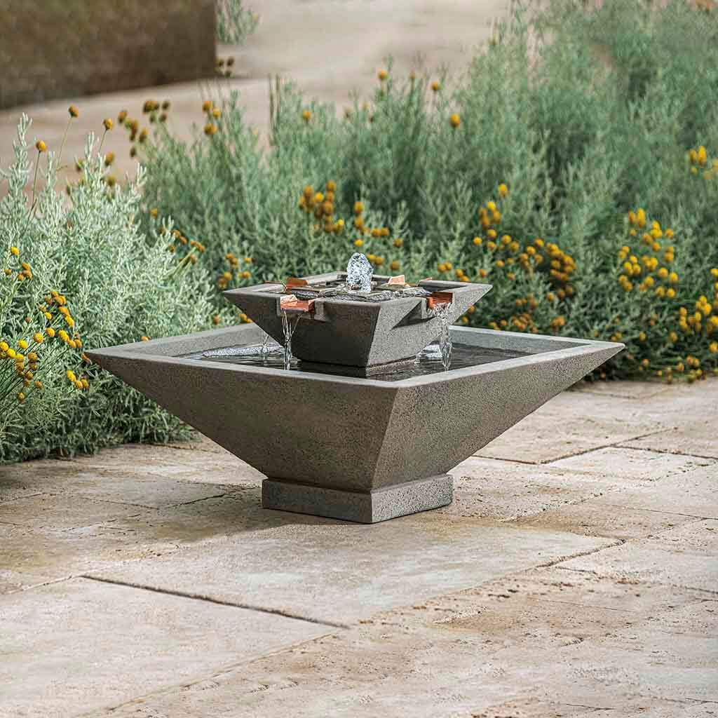 Campania Facet Fountain, Small - FT-348