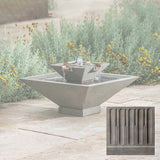 Campania Facet Fountain, Small - FT-348