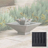 Campania Facet Fountain, Small - FT-348