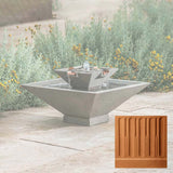 Campania Facet Fountain, Small - FT-348