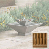 Campania Facet Fountain, Small - FT-348