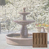Campania Esplanade Two Tier Fountain - FT-78