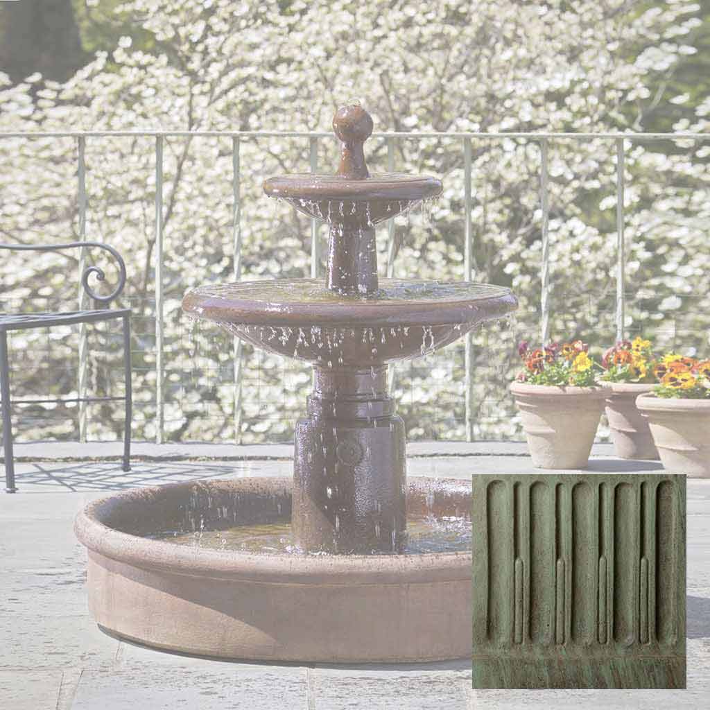 Campania Esplanade Two Tier Fountain - FT-78