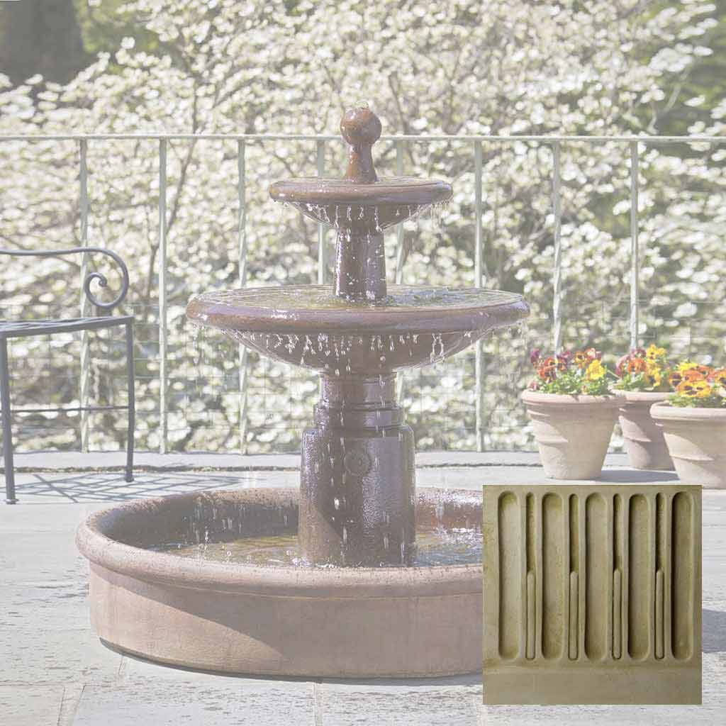 Campania Esplanade Two Tier Fountain - FT-78