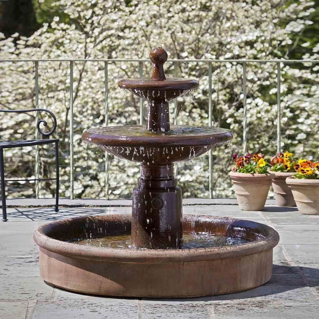 Campania Esplanade Two Tier Fountain - FT-78