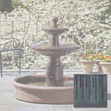 Campania Esplanade Two Tier Fountain - FT-78