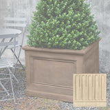 Campania LeNotre Square Planter - GFRC-0500