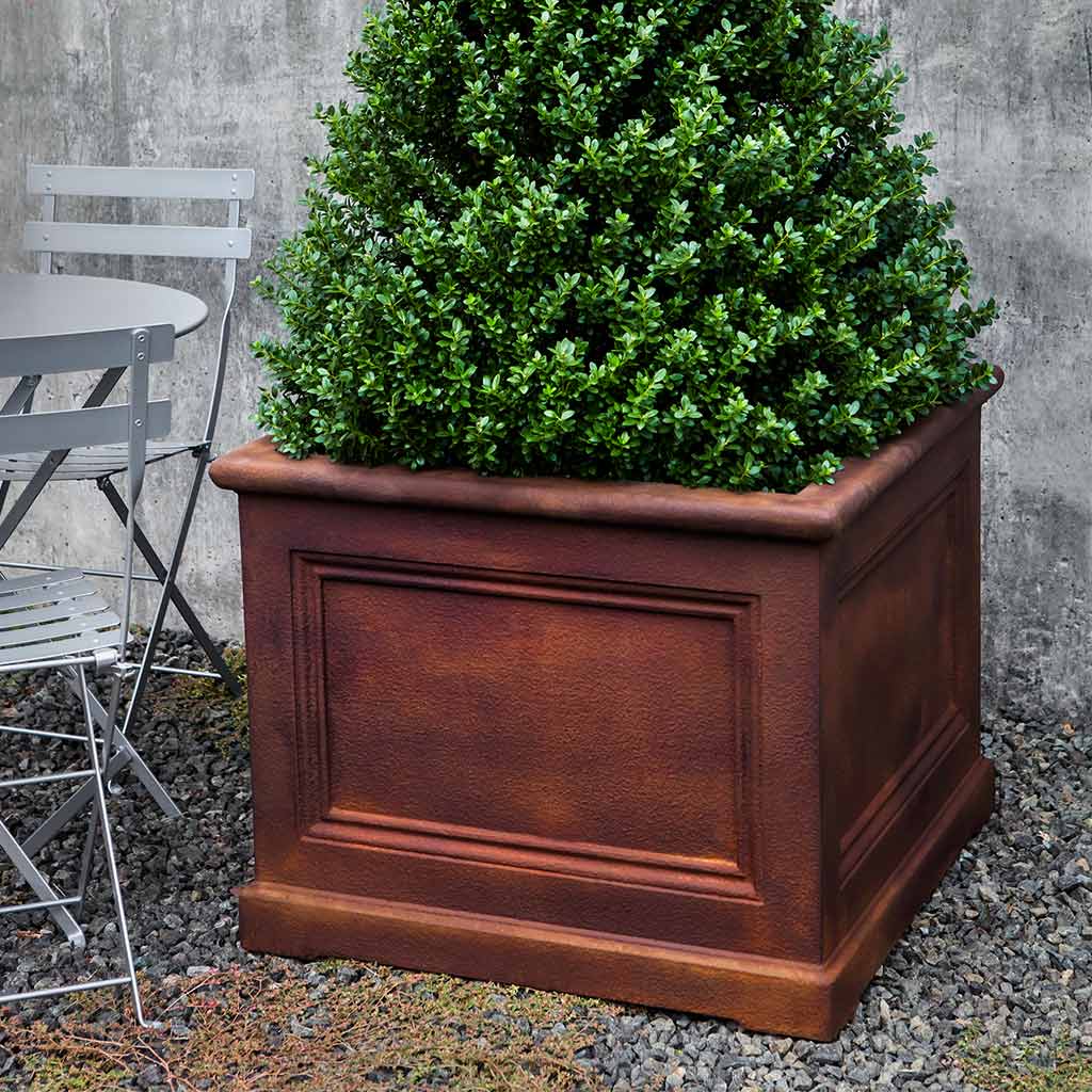 Campania LeNotre Square Planter - GFRC-0500