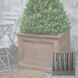Campania LeNotre Square Planter - GFRC-0500