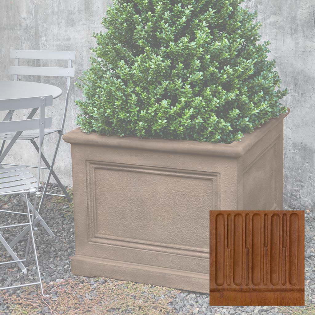 Campania LeNotre Square Planter - GFRC-0500