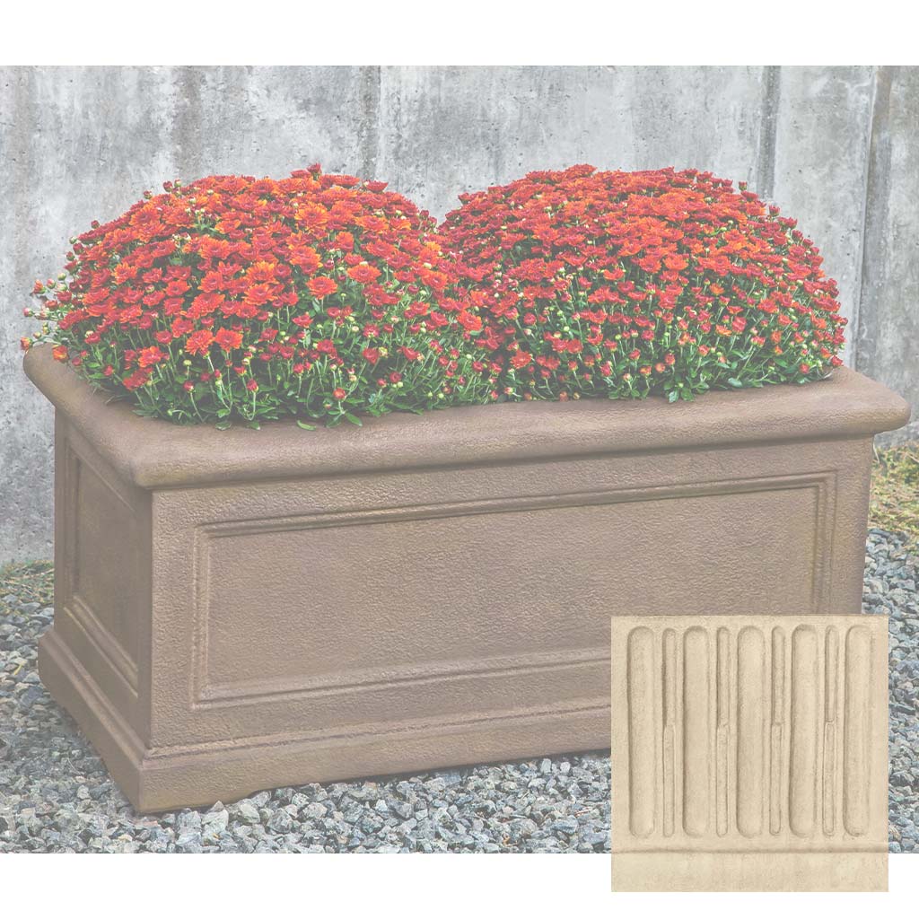 Campania LeNotre Rectangle 482424 Planter - GFRC-0600
