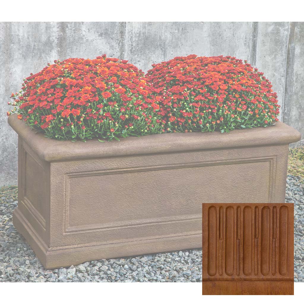Campania LeNotre Rectangle 482424 Planter - GFRC-0600