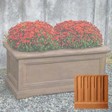 Campania LeNotre Rectangle 482424 Planter - GFRC-0600