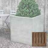 Campania Metropolis Cube 4848 Planter - GFRC-0700